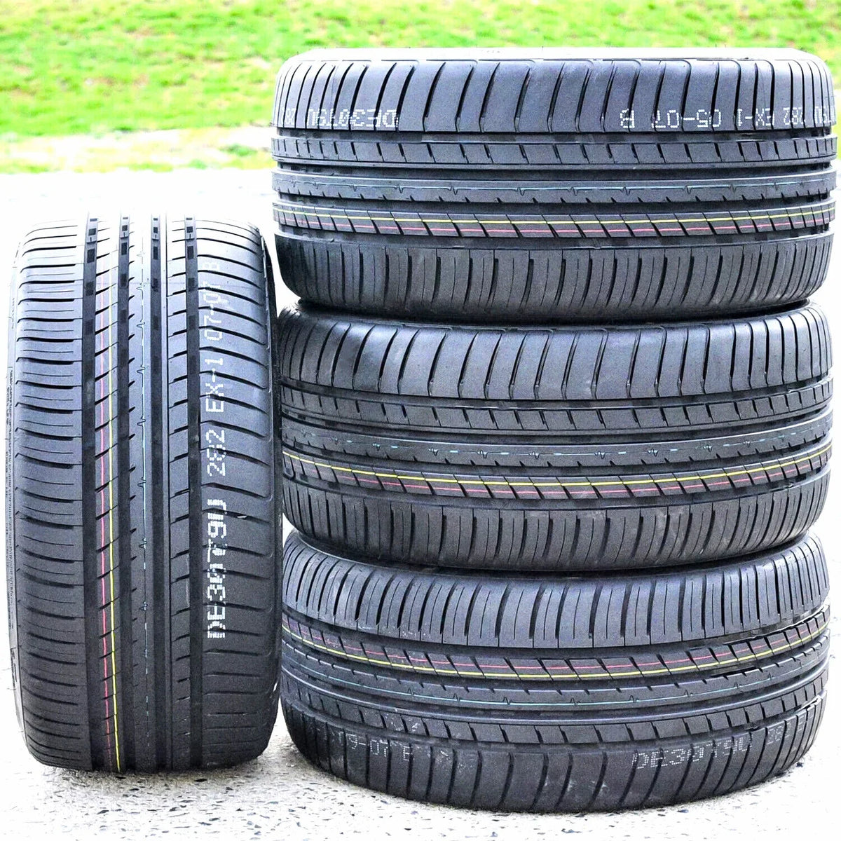 Civic Pair Sport Fits: XL 91Y Tires Touring, Cosmo 235/35ZR19 RS Honda 2 of Focus 235/35R19 Performance 2016-18 MuchoMacho (TWO) 2018-23 All Season Ford