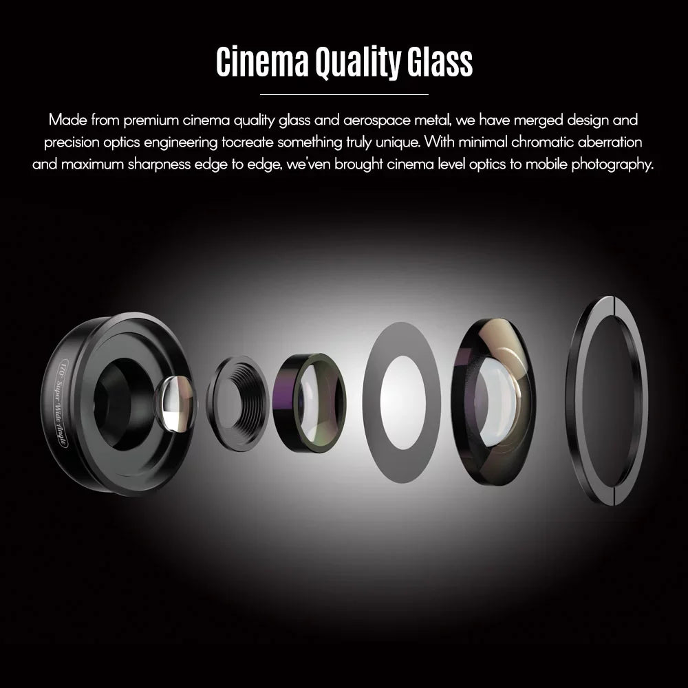 for APEXEL Lens Pixel Lens Galaxy Wide Dual Lens 170° Smartphone / Super Smartphones APL HD5SW Angle for Single
