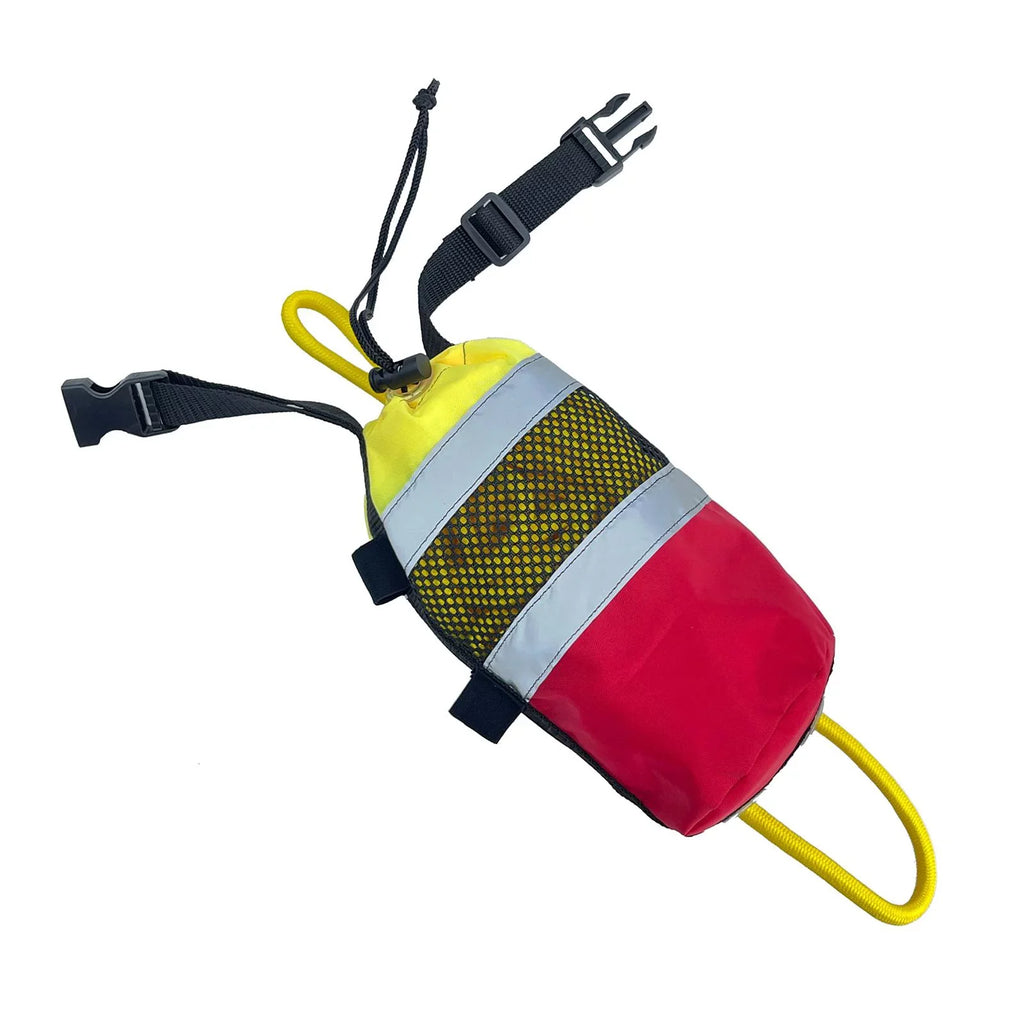 Sports Device 21M Throw Rope Kayak Bag Fishing Boater's Water Throw Bag for Throwable Reflective Flotation Portable Rafting Throw