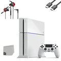Bundle PlayStation Earbuds White Console 500GB Original Like Matte Gaming BOLT 4 AXTION With New Sony Gaming + Microphone