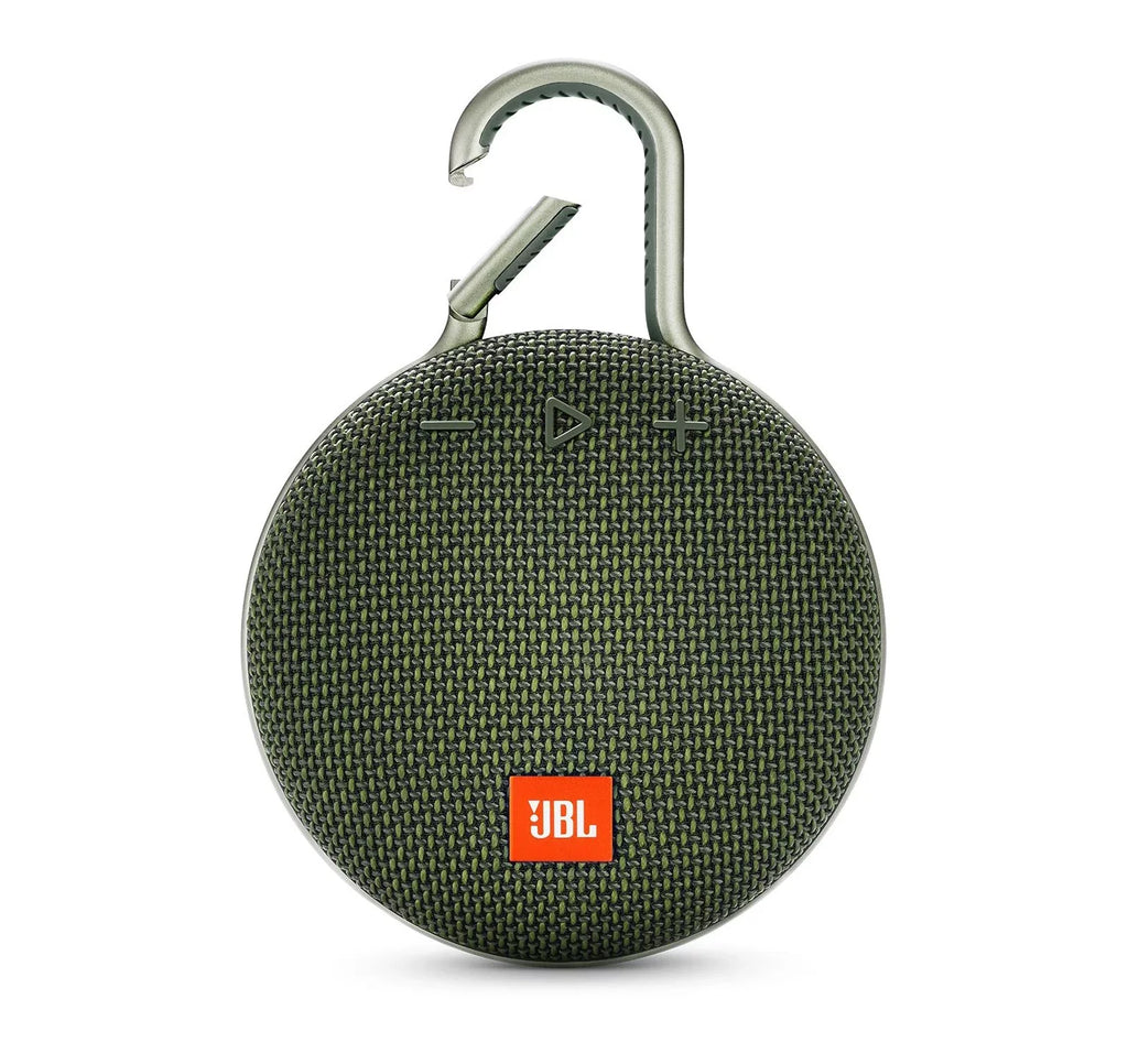 Green Portable Restored (Refurbished) Speaker Bluetooth JBL 3 Forest Clip