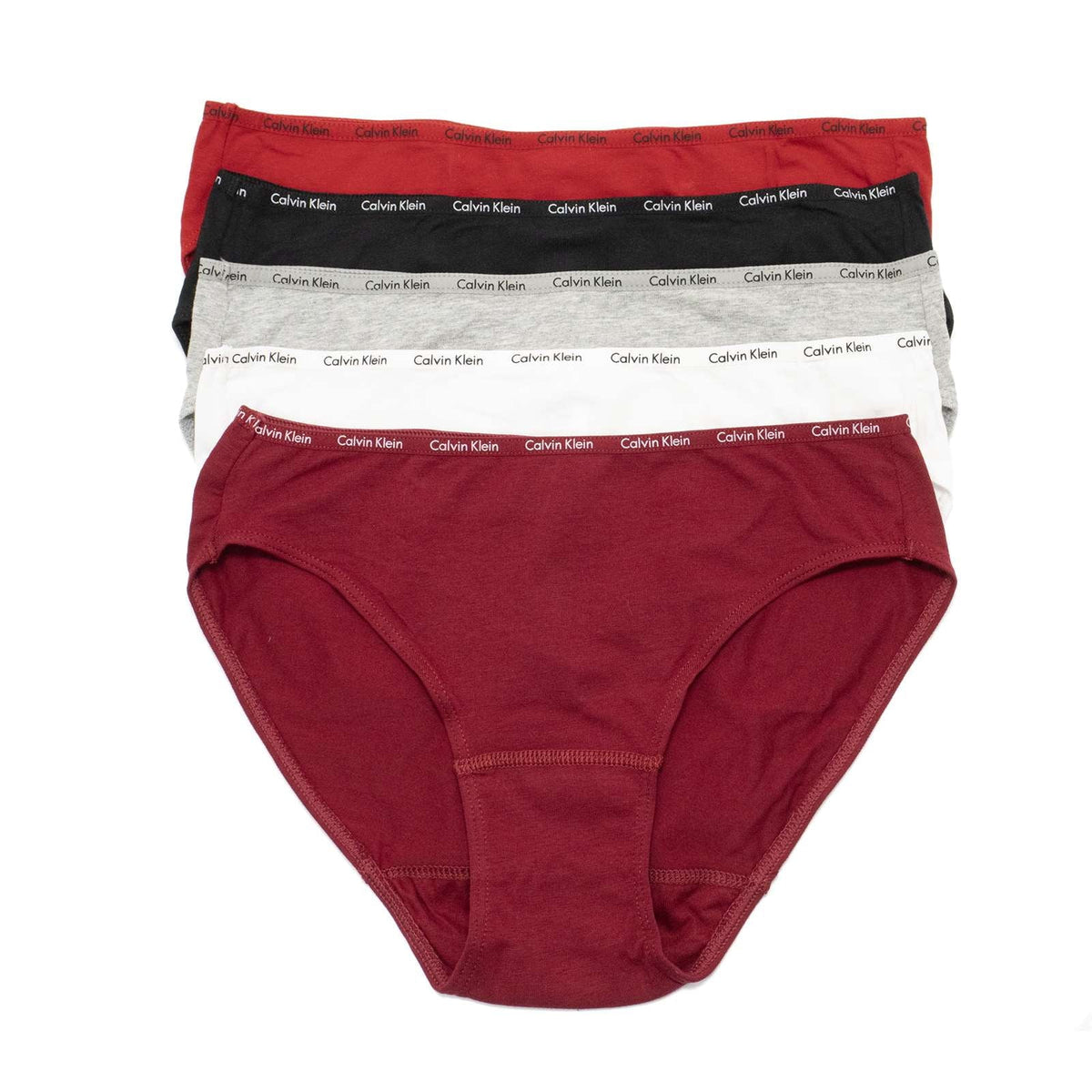 Cotton 5-Pack Signature US \ Red Bikini, Gala - Women's Klein Calvin Black,M