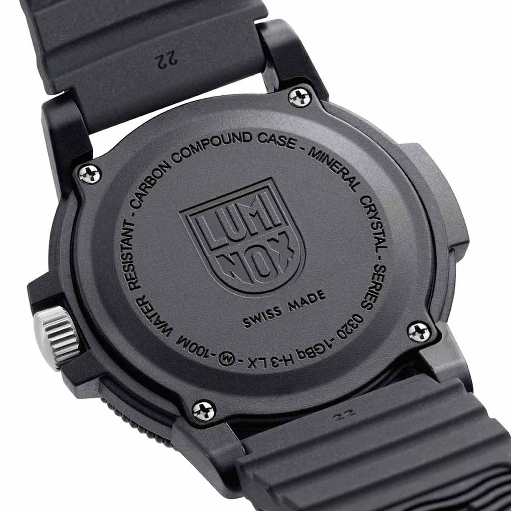 Giant Turtle Sea 0320 Black Band Men's Watch Luminox 0321.BO