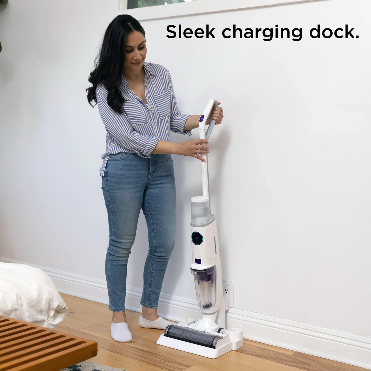 & in Wet 3 Lunaglow technology 1 Cleaner with Self-cleaning Dry Nano Vacuum