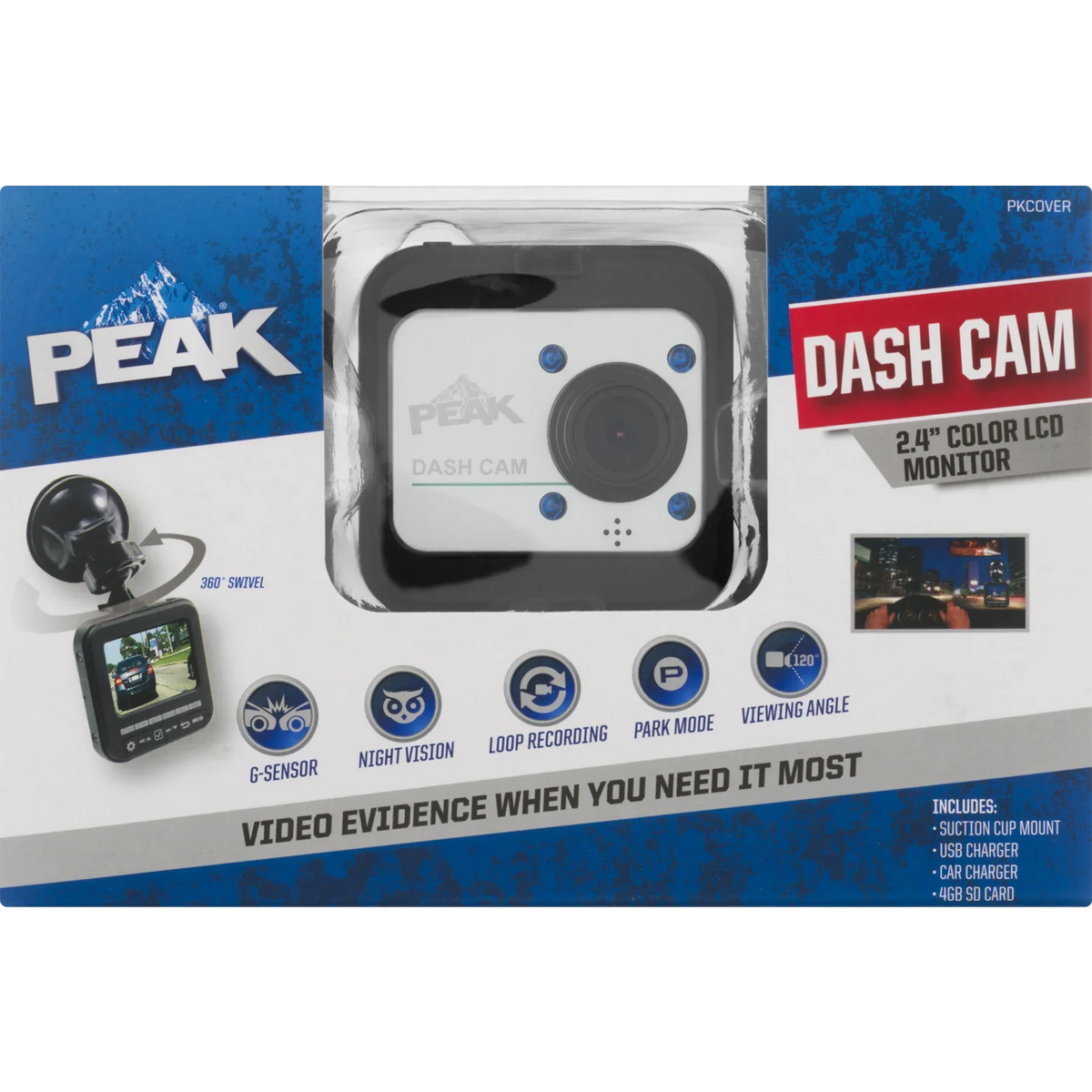1.0 PEAK Cam, CT Dash