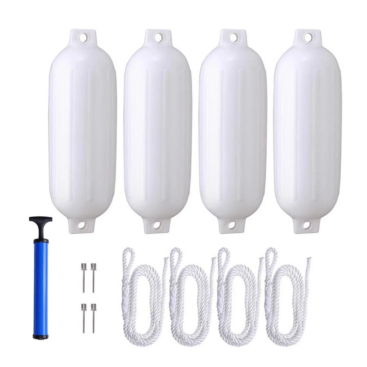 Air with Boats, Pin, Pontoon Protection Inflatable 4Pcs s, for Docking Boat Inflatable Marine Pump, Marine Boat
