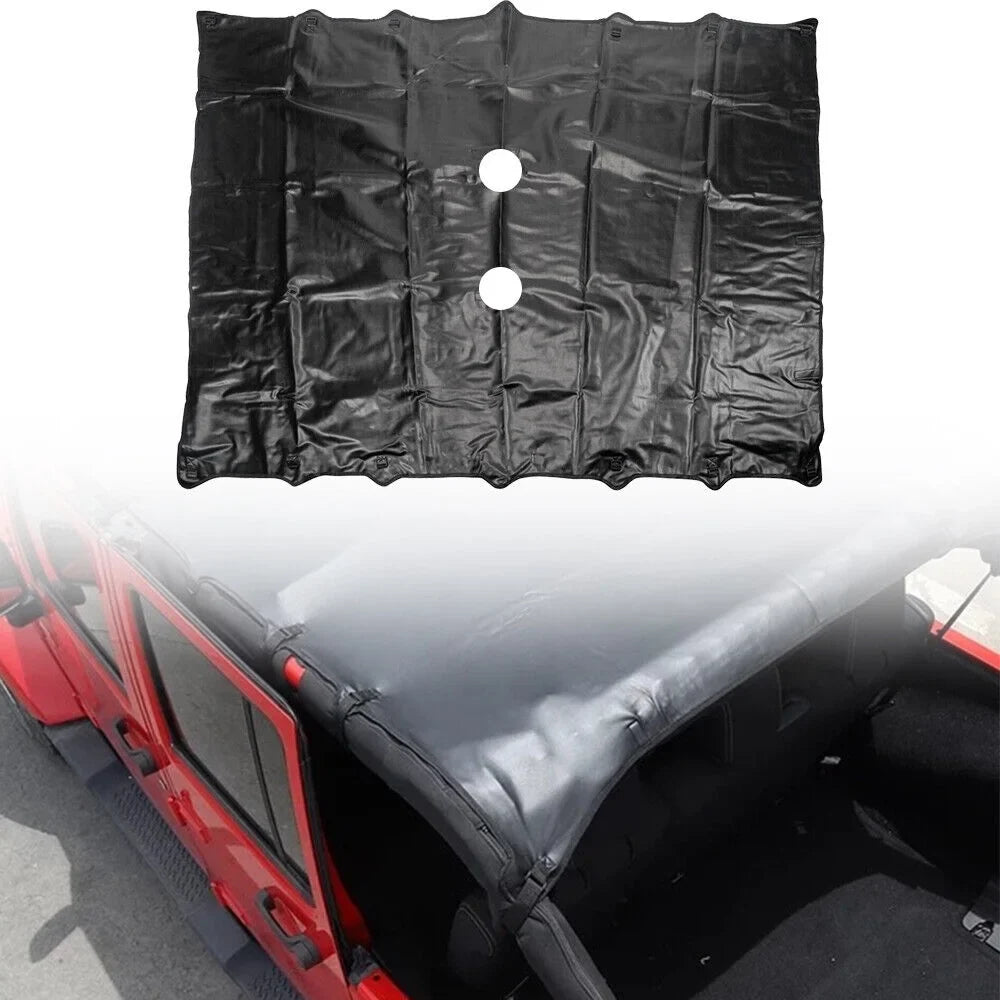 Wrangler Ultimate Protection with and Easy - JK Top Sun Installation Your Enhance Jeep Protection JKU Sunshade Leather 07-18