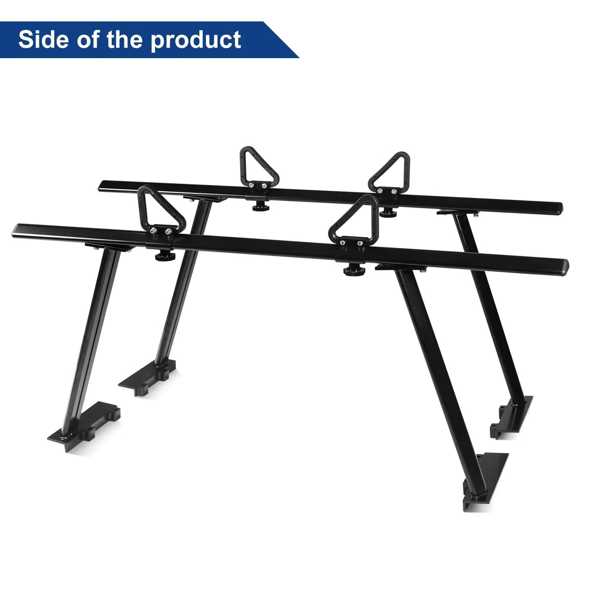 Surfboard Universal (No-Drilling Cargo 1,000lbs Truck Capacity Required) Bed Pickup BoardRoad Lumber Ladder Ladder Black Racks, Aluminum Truck for Racks Kayak