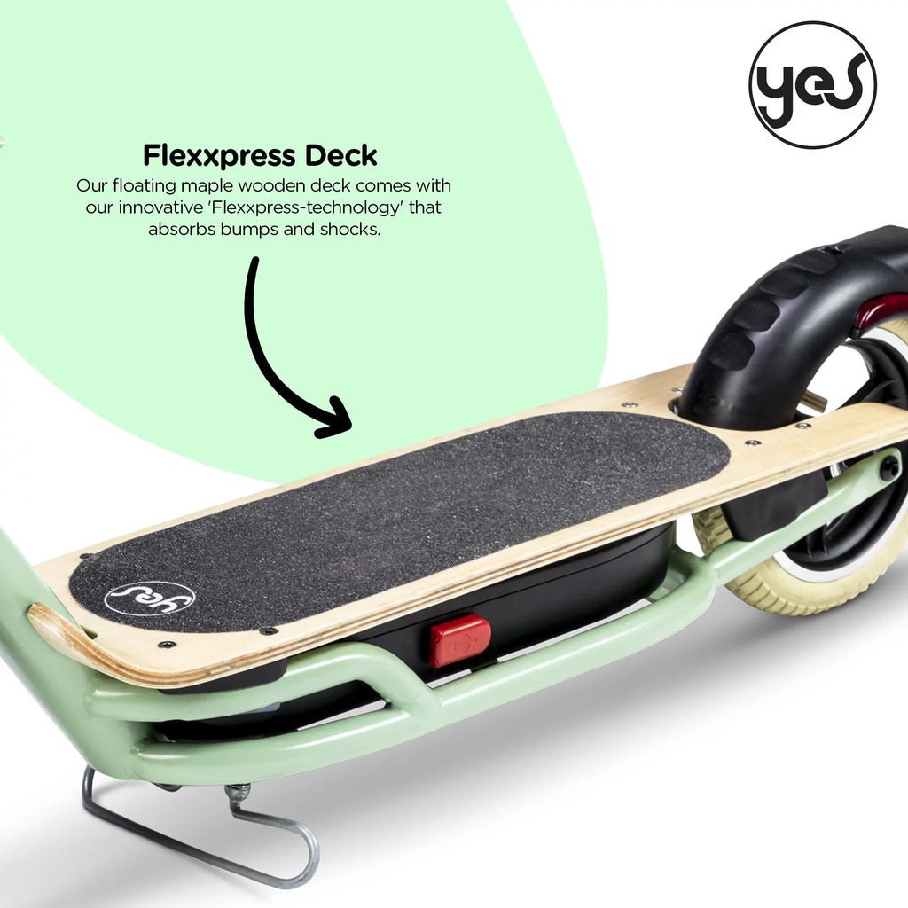 Display, (Green) Foldable LED for Design Scooter Electric YES Yvolution Adults