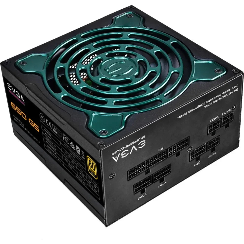 Size, Fully EVGA Includes Tester, Self Fan, 220-G5-0650-X1 Compact 650W, SuperNOVA Mode 150mm ON Power Year Modular, 10 650 Gold Eco FDB 80 with Power Plus G5, Supply Warranty,