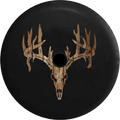 Skulls 2019 JL Ghost Cover Backup Wrangler for Spare Jeep Deer Dark Hunting 32 Tire 2018 Antlers Skull RV Inch Camera