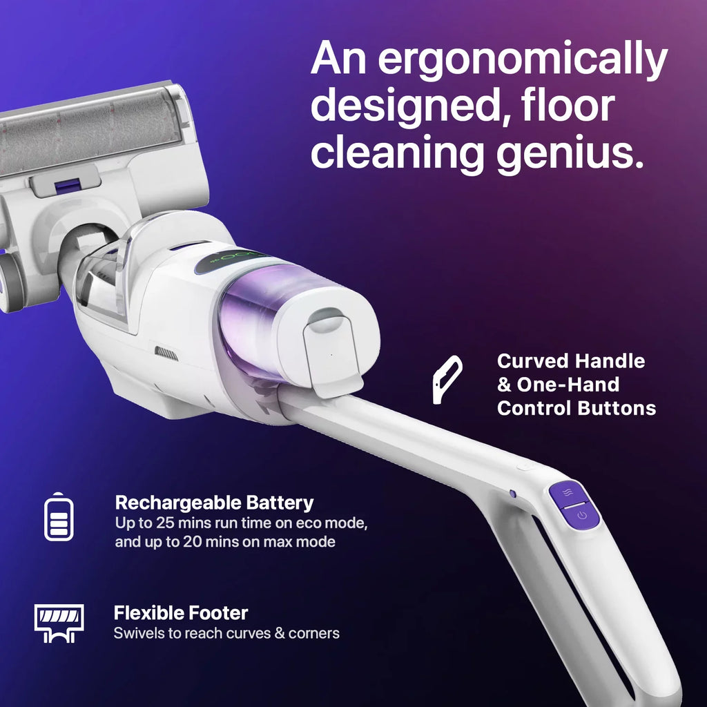 & in Wet 3 Lunaglow technology 1 Cleaner with Self-cleaning Dry Nano Vacuum