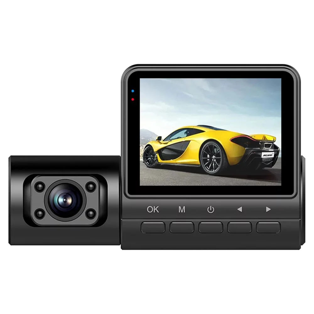 Rearview Car Car Auto Safety Walmeck Car WDR Video Car Car ty Clear HDR Dash Cam Cameras Rearview Dash Auto 2in Car 170°Wide Auto Camera Camera Dash Camera,Clear 3 Cameras QISUO Cam 2in Video Mirror