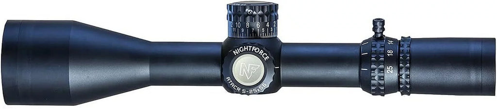 PTL ATACR NIGHTFORCE Illumination Hunting Center Reticle 5-25x56mm DigIllum (C555) ZeroStop Scope .250 Moar-T Only MOA