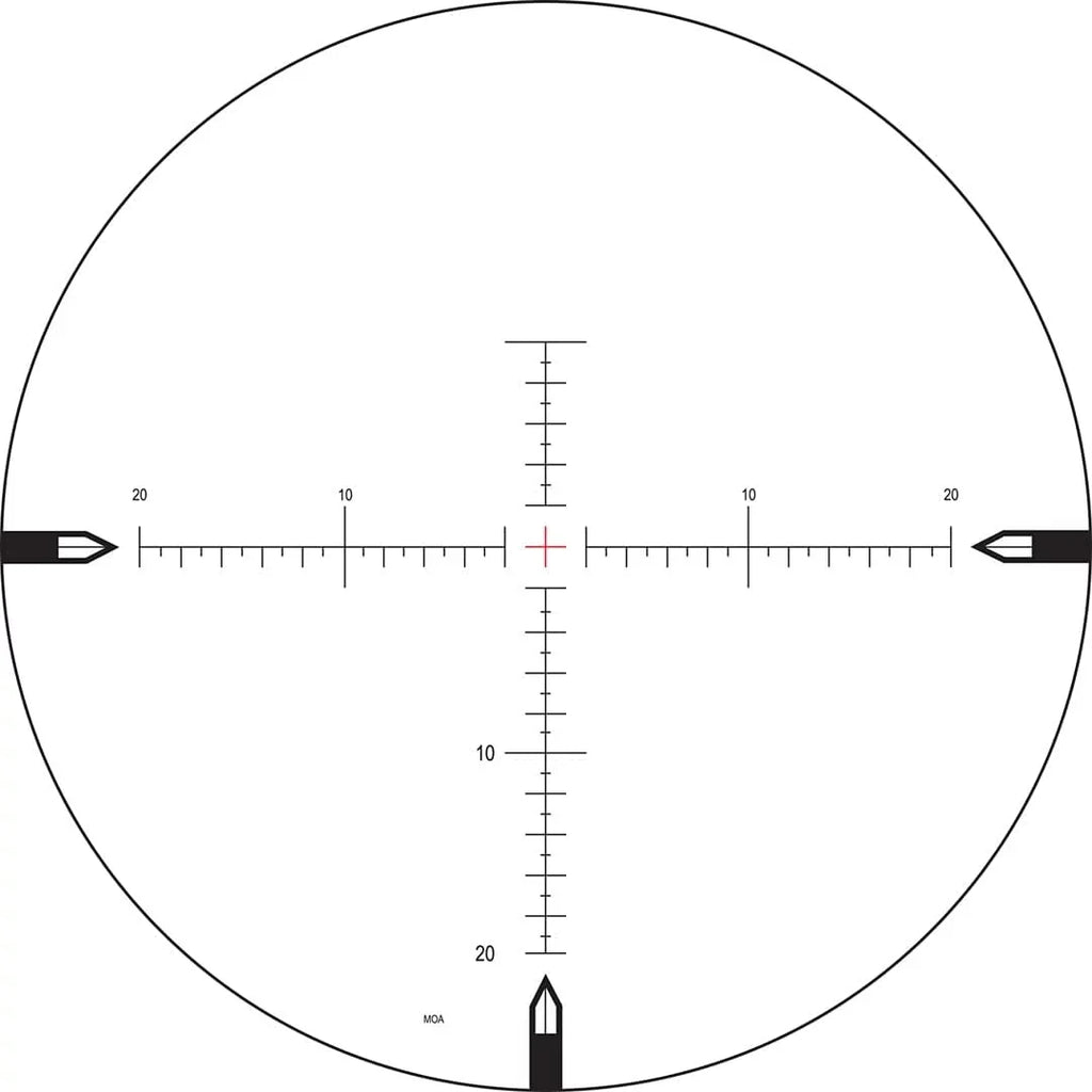 PTL ATACR NIGHTFORCE Illumination Hunting Center Reticle 5-25x56mm DigIllum (C555) ZeroStop Scope .250 Moar-T Only MOA