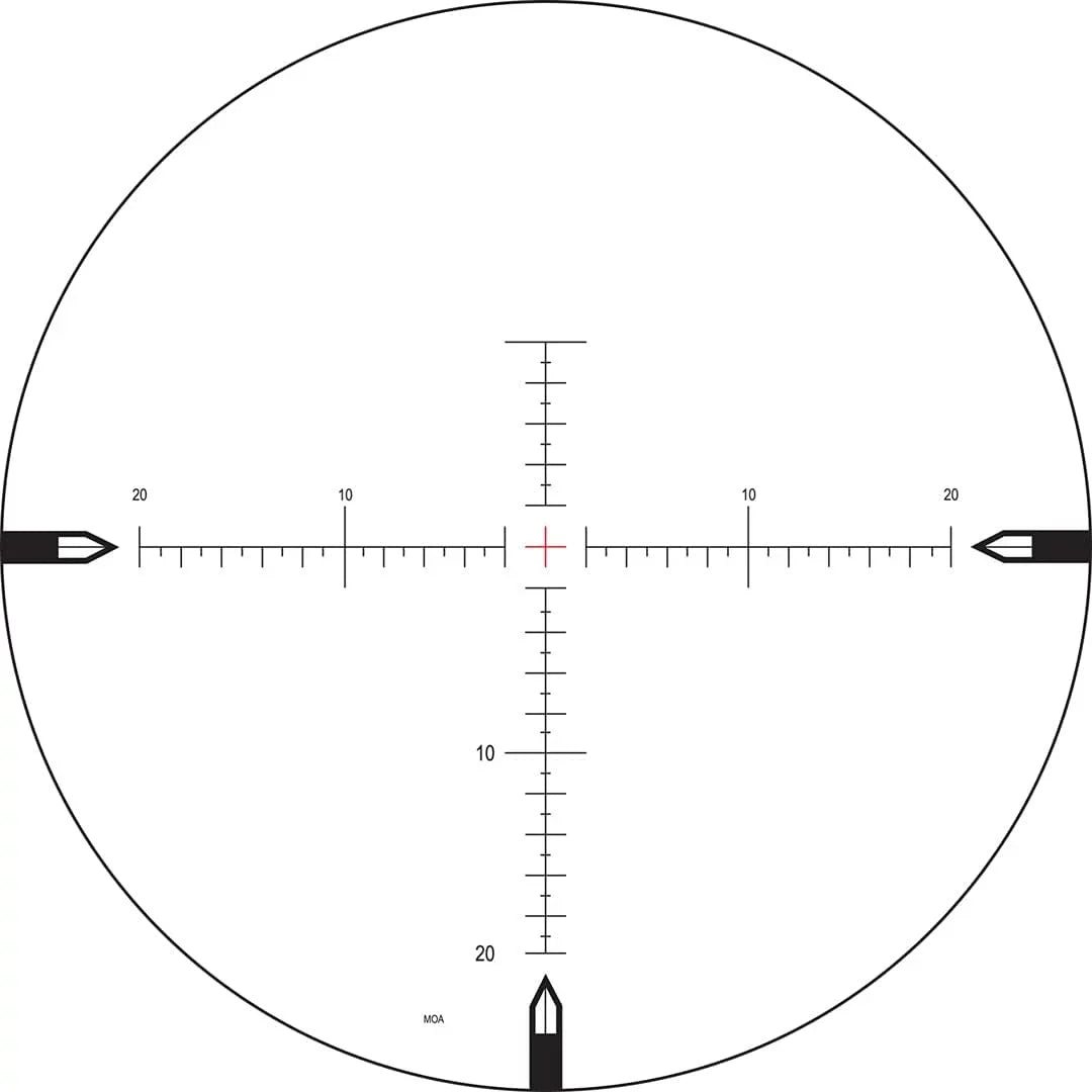 PTL ATACR NIGHTFORCE Illumination Hunting Center Reticle 5-25x56mm DigIllum (C555) ZeroStop Scope .250 Moar-T Only MOA
