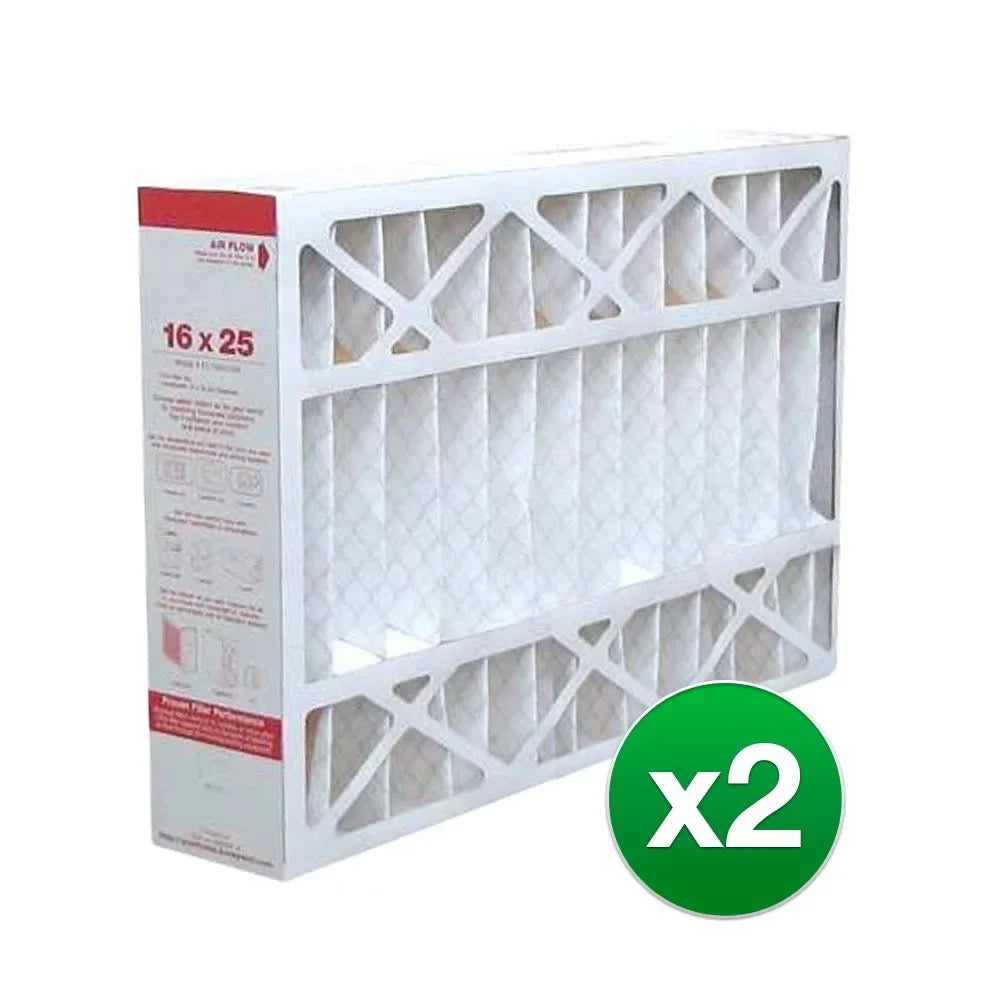 Fits MERV (2 Honeywell Air Furnace 16x25x4 11 Pack) HW1625-8R Filter