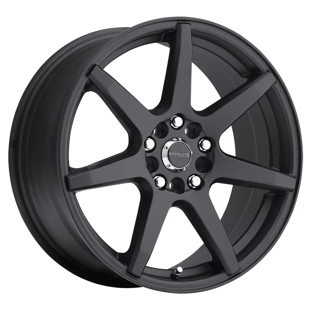 Cast MALIBU Fits 131B-EVO 1LT 2015 2010-2017 BLACK CHEVROLET Aluminum +42mm 5X112/5X120 Raceline 18" Wheel, LT, CHEVROLET EVO 18X7.5 EQUINOX select: