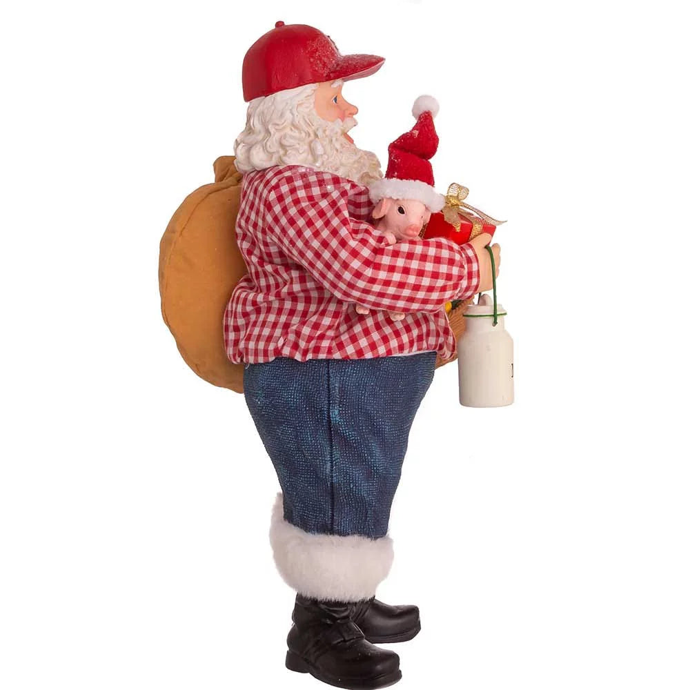 Kurt 10.5-Inch Farmer Fabriché Adler Santa
