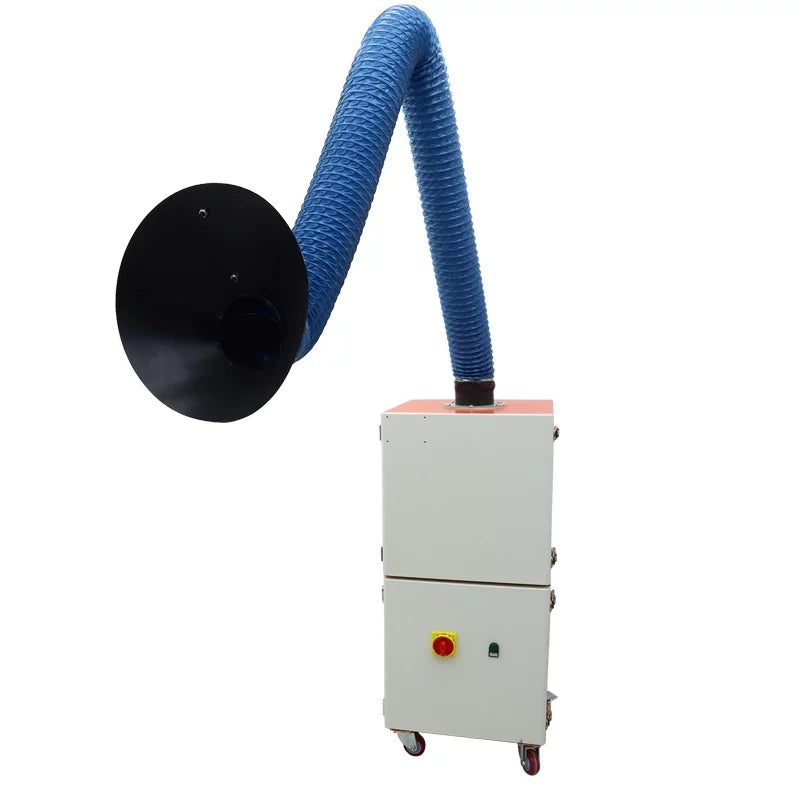 Single Smoke EQCOTWEA Purifier Extractor Arm Fume 220V Welding Welding Mobile