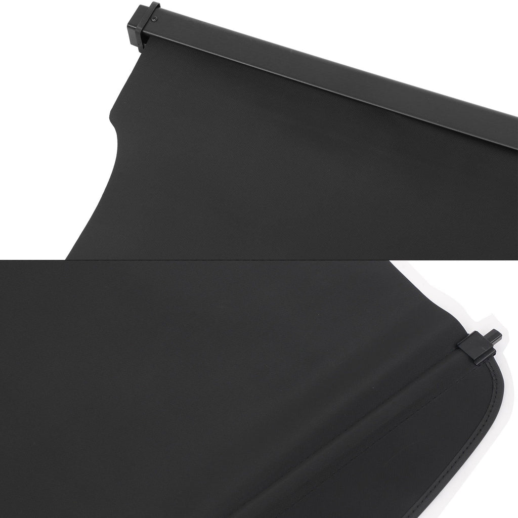 Canvas Cover With Added Replacement Ford Retractable Black Rear Security 2020-2024 on Motorsports Cargo Escape Ikon Tonneau Compatible Trunk Luggage Bodykit Shade