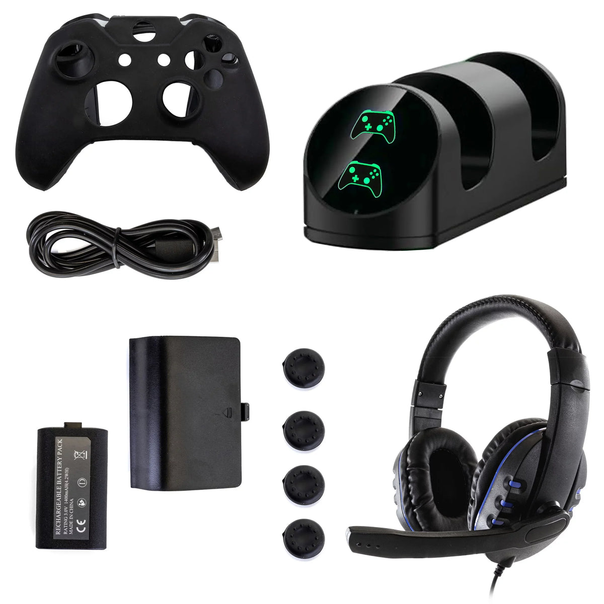 10 Gamefitz the for Kit Xbox S&X in 1 Accessories Series