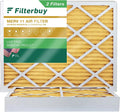 Filterbuy (2-Pack) Filters Air MERV 12x18x4 11 AC HVAC Pleated Furnace
