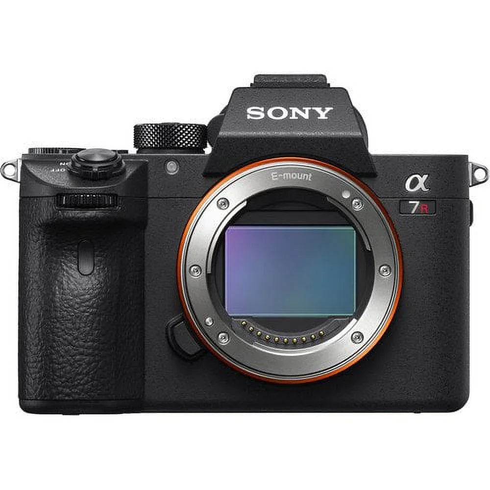 Lens, Sony 24-70mm Camera Essential Plus , Card ILCE7RM3/B III FE Card, Reader 64GB Sony Battery, Alpha Bag, Memory a7R Soft Additional Mirrorless With Accessories