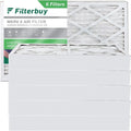 Pleated AC Filterbuy 8 8x20x4 Furnace (6-Pack) Filters HVAC MERV Air