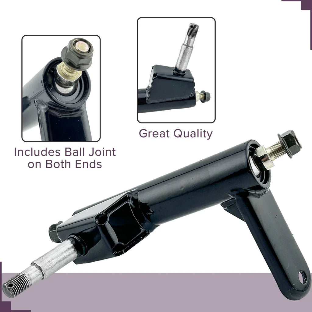 Steering the Coleman Spindle for AlveyTech (Left) Knuckles 6.5 Accessories, KT196 Go-Karts Hp, 196cc