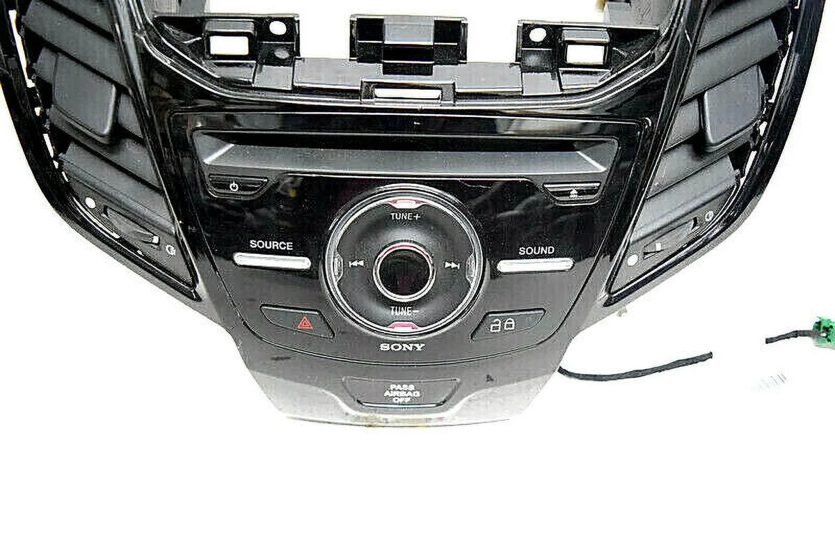 14 Ford Sony Radio Face Fiesta Panel Control