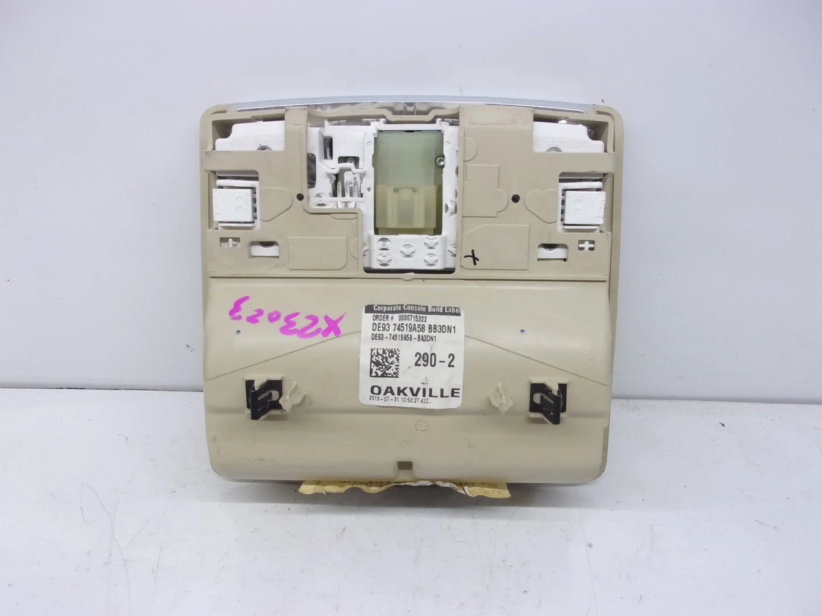 2013-2019 (Good) OEM Console Overhead Center Roof MKT Pre-Owned Beige Lincoln