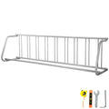 Stand Bike Rack, Rack, Storage Grid Floor All-Steel 111" for Bike BENTISM Length Streets Yards Single-Side Holders Garages 9