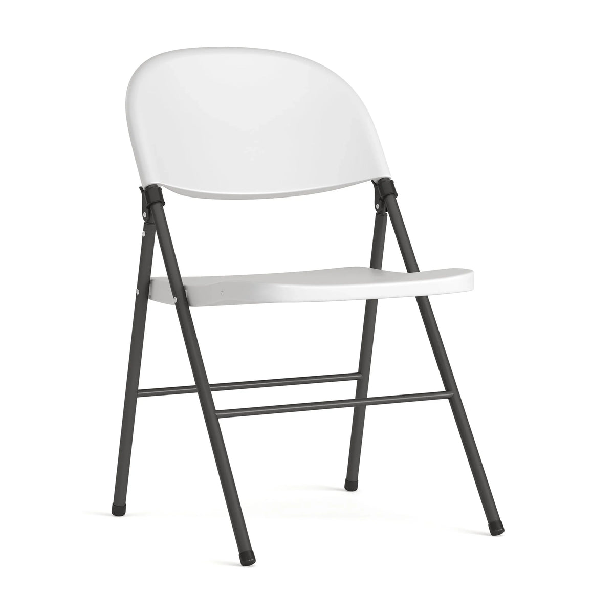 Furniture Series Flash HERCULES White Charcoal with Capacity Plastic Frame Chair lb. Granite 330 Folding