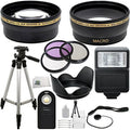 T3i, Canon the Following 7D 70D, T5i, (Which 7D, For T1i, Mark SLR II 75-300mm, Kit 18-55mm, 55-250mm, - Ultimate Lenses Have 60D, Cameras SL1, T2, T6s, Canon T4i, T6i, Bundle Rebel Accessory Digital