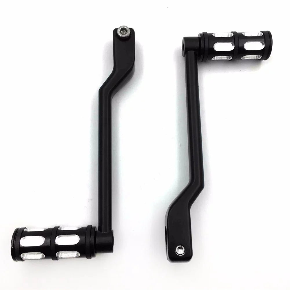 Levers For Style Heel Davidson Shift Toe Black Shift Levers/Gear Aluminum Shifter Pedal later and 011- Trike Motorcycle Pegs 2008 Harley w/ HTT-
