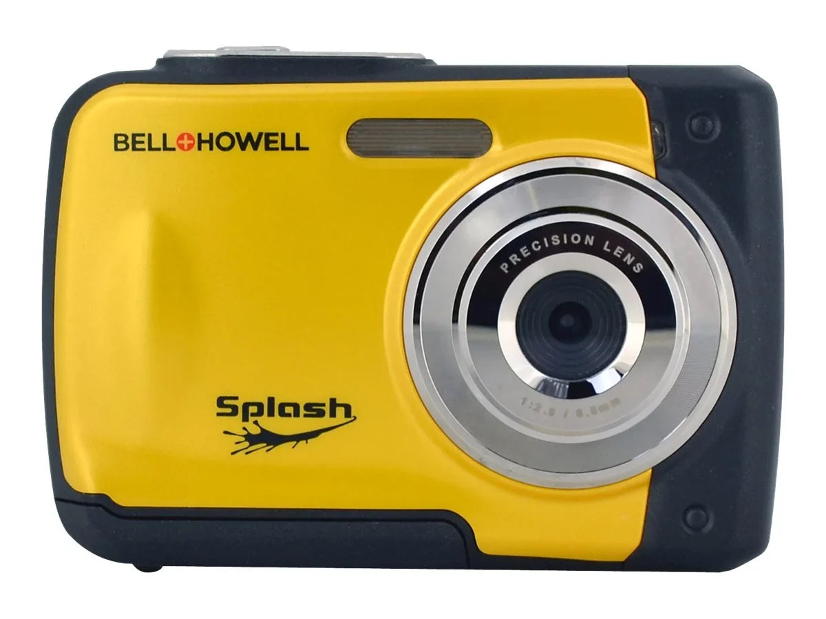 compact 9.8 MP 12.0 Digital - Howell WP10 to - - ft underwater - camera - + Splash yellow up Bell