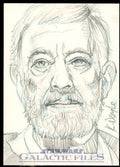 Card Doyle Star Card Files Autograph Wars 2012 Galactic Kevin #1/1 Sketch