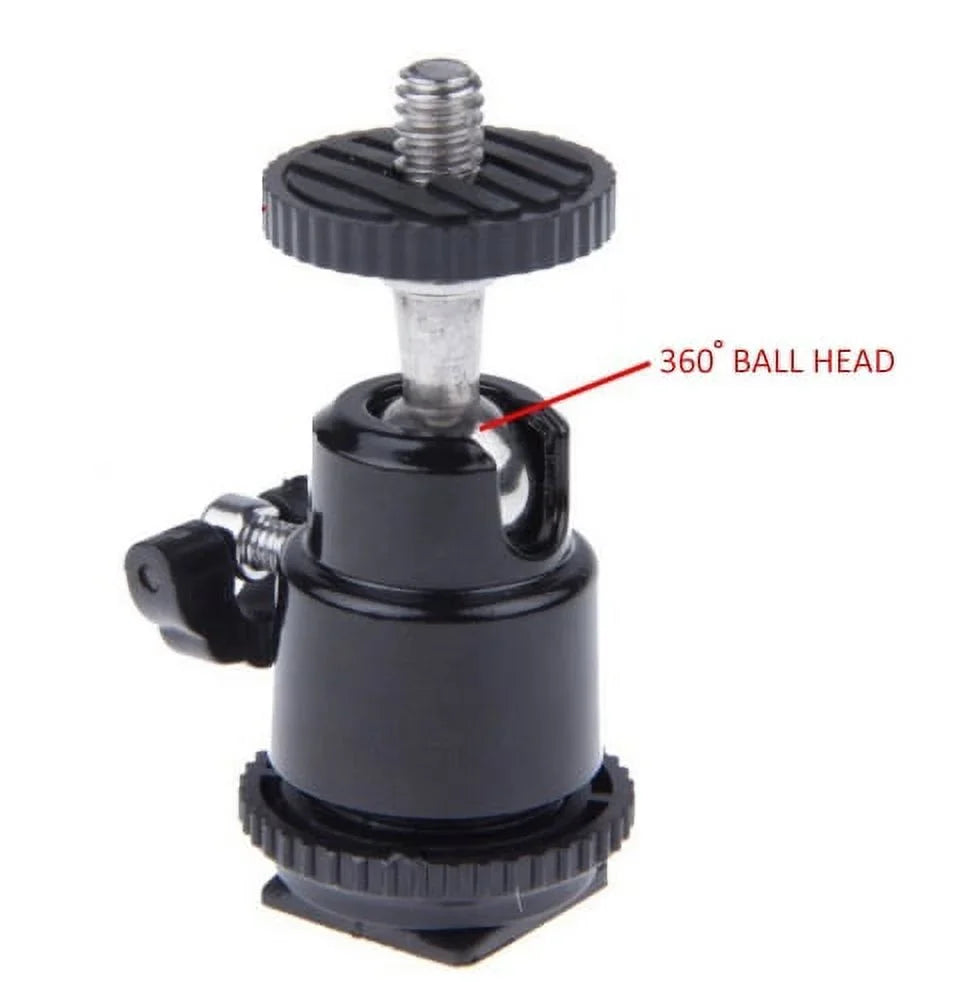 Long Life Multi-LED Sony Video Dimmable (Swivel Light Adapter Multi-Interface FDR-AX53 Includes Professional Head)