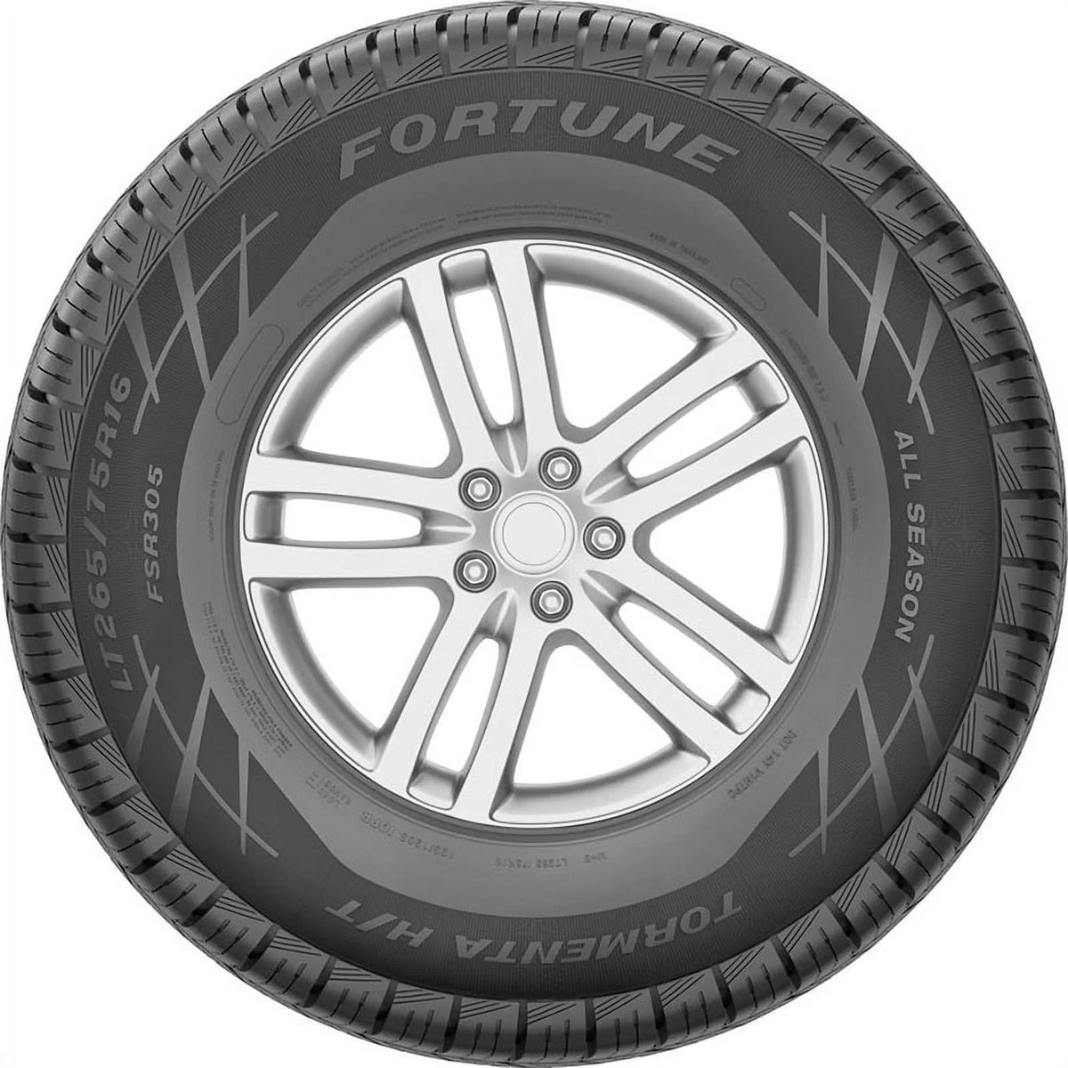 Fortune Truck 120/117R E Highway LT235/80R17 H/T Tormenta Tire Light FSR305
