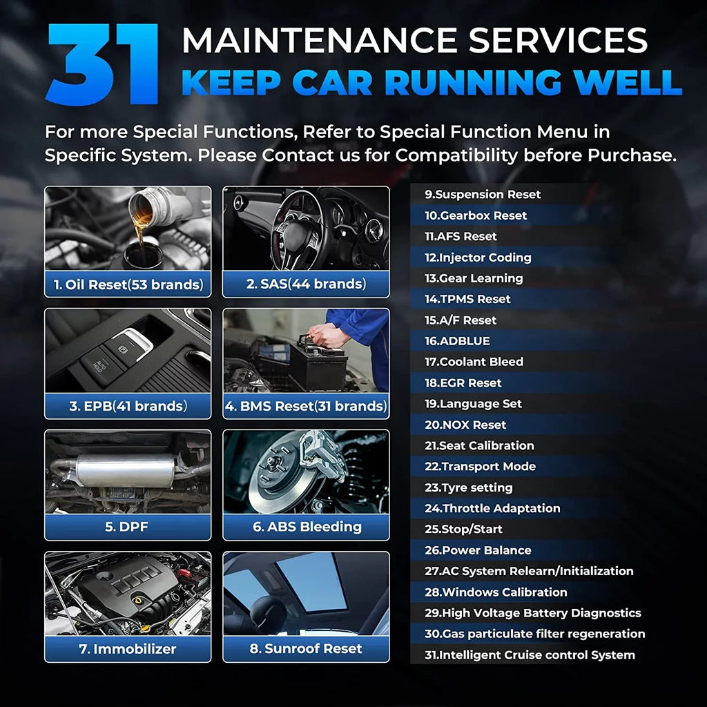 & Systems Diagnosis, Car Scanner Pro Diagnostic OE-Level ArtiDiag Update Scan 31+Maintenance OBD2 Full Free TOPDON Tool, Online-Coding 2-Year