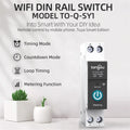 Switch Function Remotely Home Wireless Home Smart Can Breaker Control Metering Wifi Switch Circuit With Smart