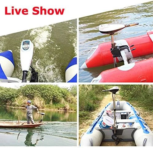 Outboard Motor Electric Outboard 24V Thrust Trolling Motor 240lbs Saltwater PreAsion Electric Engine