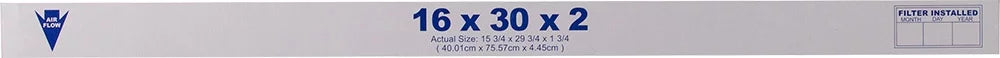 MERV 3 Pack Nordic 16x30x2 Air Pure Pleated Filters 7