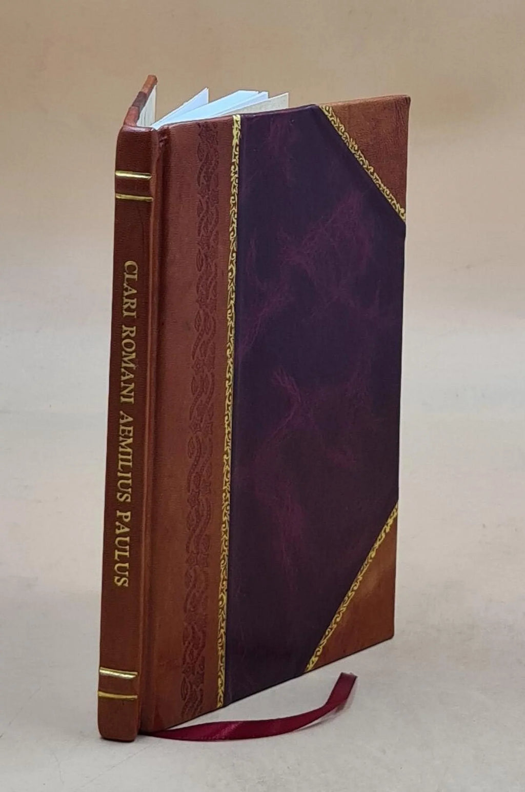 Aemilius Paulus [Leather romani, 1911 Clari Bound]