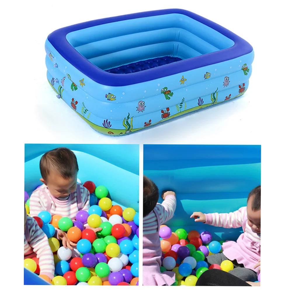 Swimming Bathtub Portable Kid Inflatable Pool Swimming Pool Basin