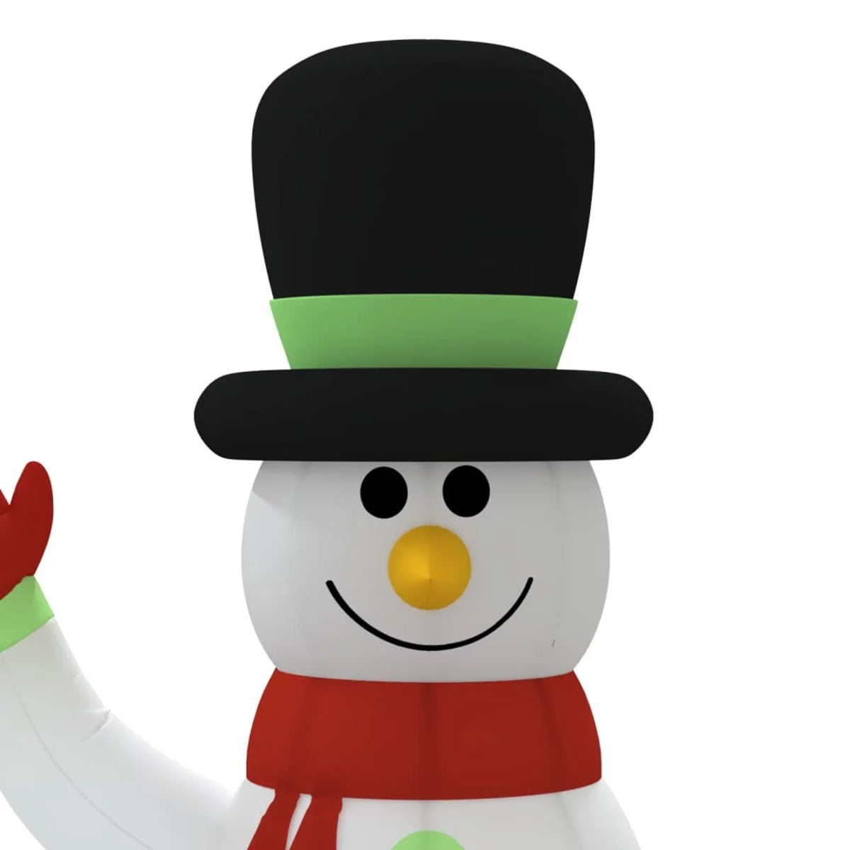 Snowman 12 Aibecy ft Inflatable with Family LEDs
