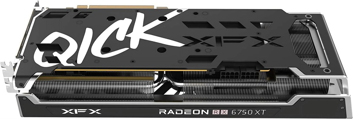 AMD HDMI with RX-675XYJFDP Gaming 3xDP, Radeon RDNA Graphics 2 6750XT GDDR6 Speedster 12GB Card QICK319 XFX RX CORE