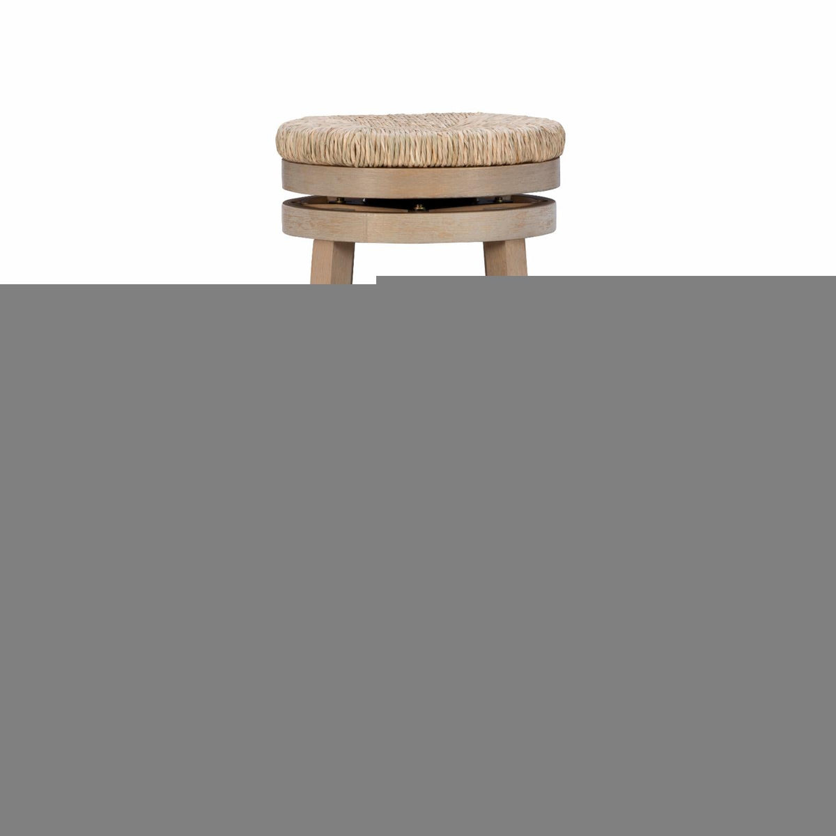 Morgan 31 Bar Natural with Powell - Rush Stool Natural in. Swivel