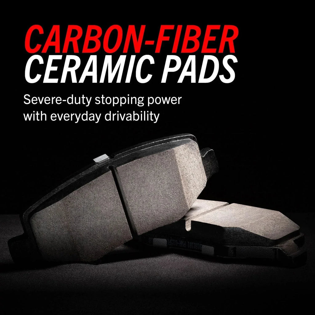 2019 Ceramic Evolution Z23-2019 Pads Fits Power Brake Encore Buick Carbon-Fiber Stop Z23 Front